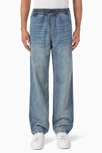 521  Drawstring Relaxed-fit Jeans in Denim