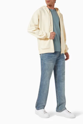 Zip Hoodie in French-terry