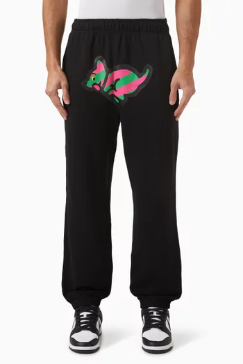 Running Puppy Sweatpants in Cotton