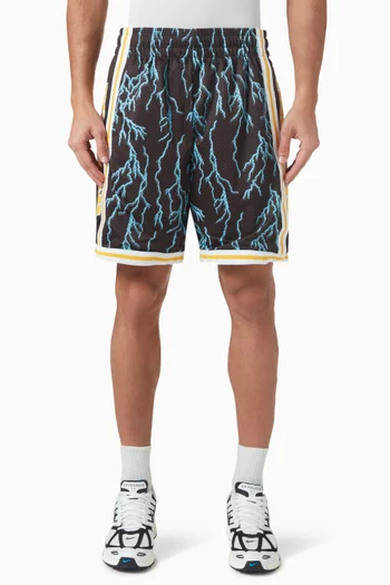 Soft Serve Lightning Basketball Shorts in Mesh