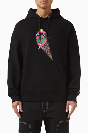 Cone Man Popover Hoodie in Cotton