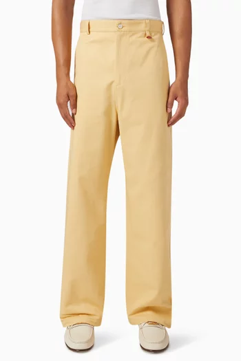 Caramel Work Pants in Denim