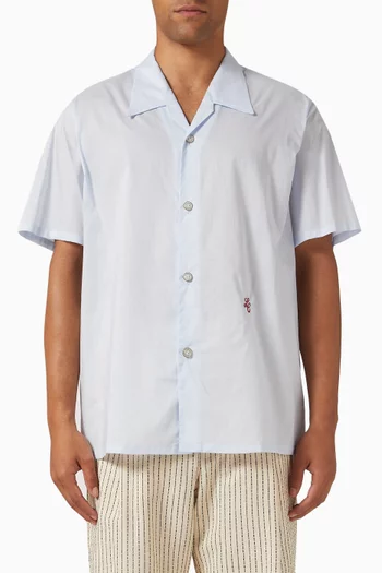 Embroidered Shirt in Cotton