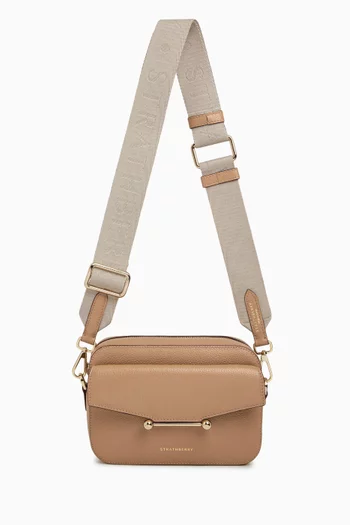 Mosaic Camera Bag in Grained Calfskin