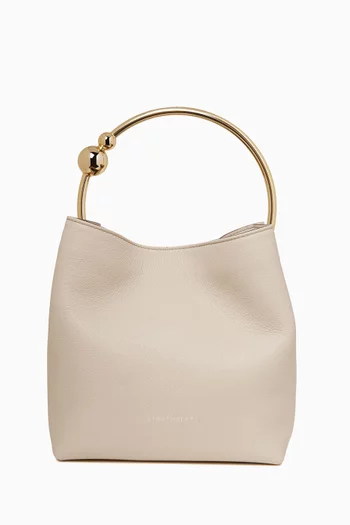 The Circus Top Handle Bag in Leather