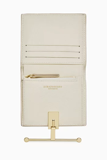 Melville Street Wallet in Snake-embossed Leather