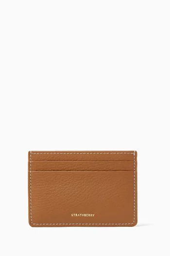 Cardholder in Grained Leather
