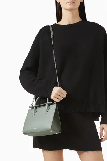 Nano Tote Bag in Calf Leather