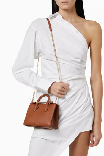 Nano Tote Bag in Leather