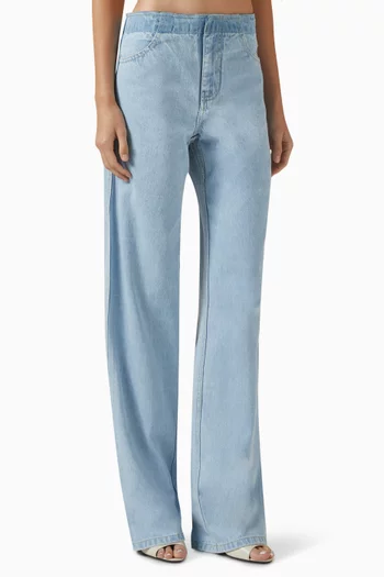 Deconstructed Jeans in Denim