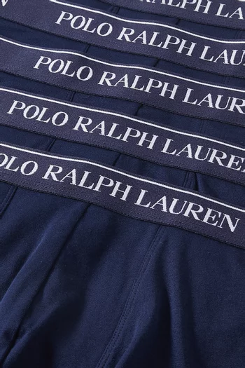 Classic Boxer Briefs in Stretch Cotton, Set of 5