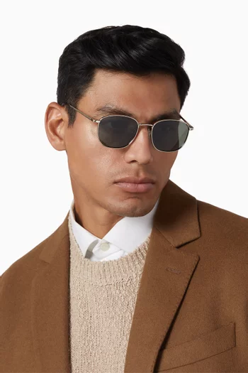 Neptune Deux Sunglasses in Metal