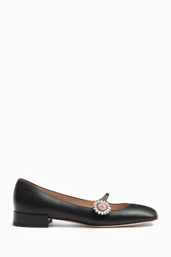 Preshoes Mary-Jane Ballerinas in Kidskin