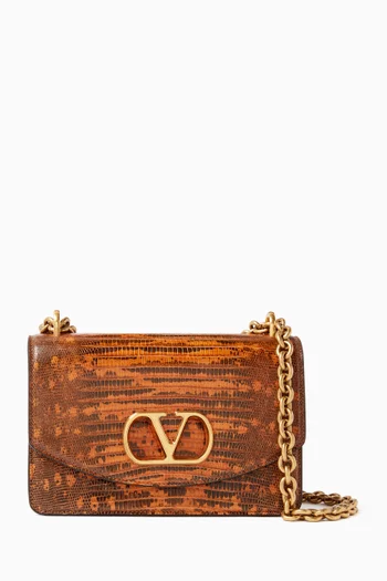 Small Vain Shoulder Bag in Tejus