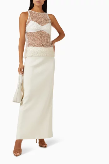 Demi Beaded Top