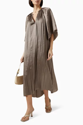 Sophia Crinkled Midi Dress