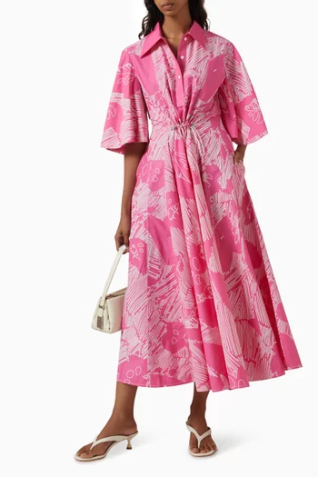 Cherie Printed Maxi Dress