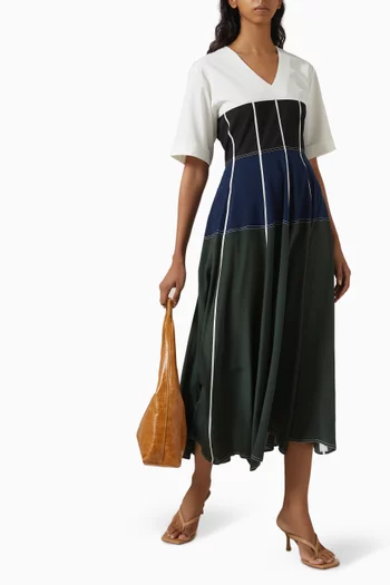 Beatrix Flared Midi Dress