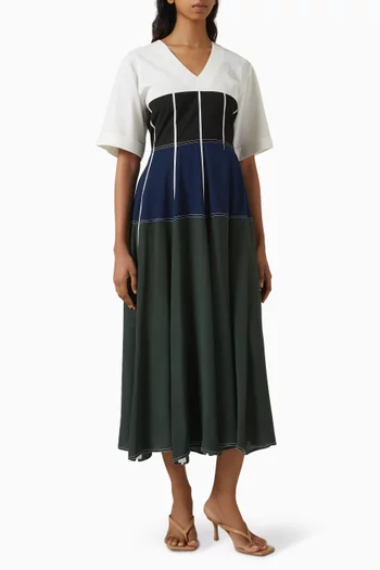 Beatrix Flared Midi Dress