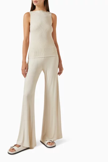 Bias Tank Top in Silk-knit