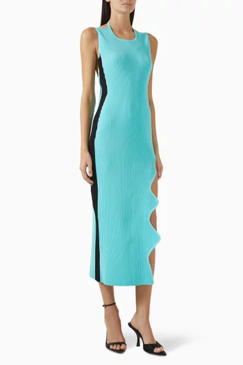 Basil Open Back Dress
