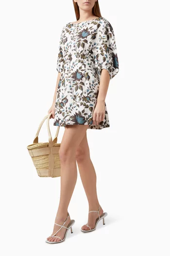 Lowen Mini Dress in Linen