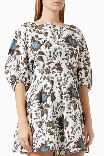 Lowen Mini Dress in Linen