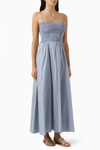 Lida Maxi Dress in Cotton