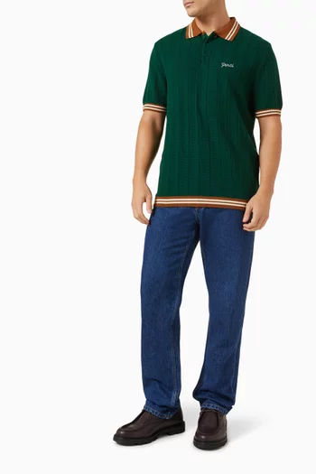 HQ Polo Shirt in Knit