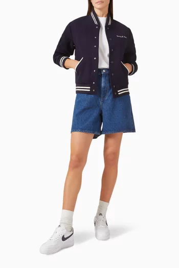 Eden Crest Varsity Jacket in Wool