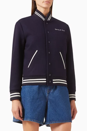 Eden Crest Varsity Jacket in Wool