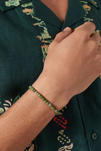 سوار ذا مورجان نحاس مطلي بالفضة