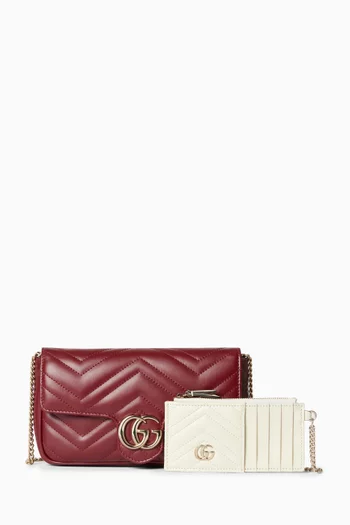 Mini GG Marmont Bag in Matelassé Leather