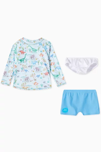 2-piece Swim Set in Recycled Fabric