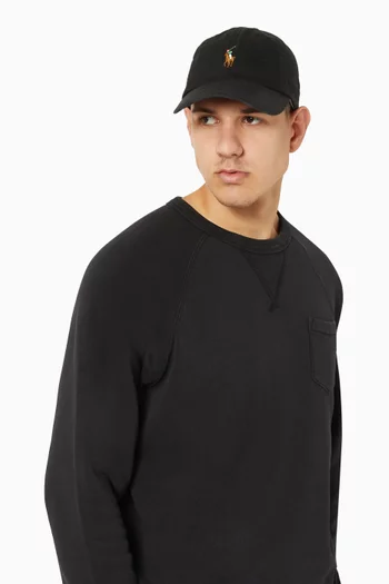 Logo-embroidered Baseball Cap in Cotton-canvas