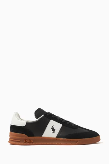 Suede ralph lauren shoes 2025