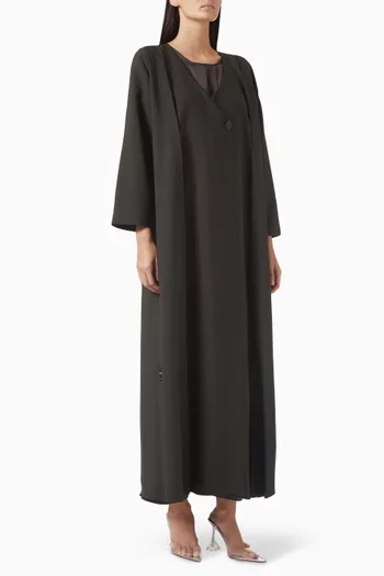 Abaya Set in Crepe