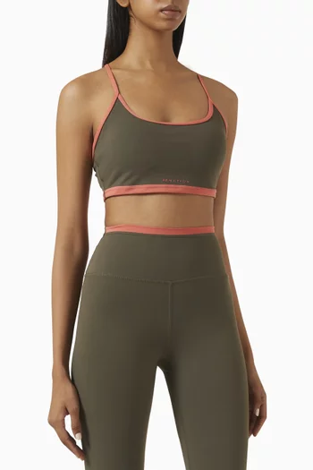 Fundamental Sports Bra in Stretch-nylon