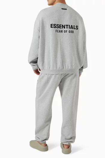 Logo Crewneck Sweatshirt in Fleece