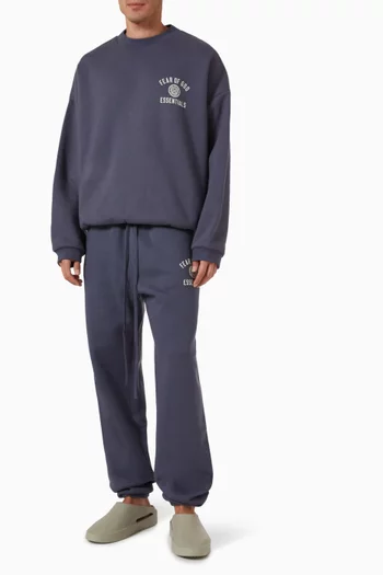 Logo Crewneck Sweatshirt in Fleece