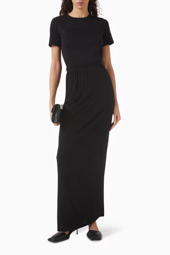 Wind Midi Skirt in Jersey