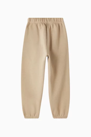 Relaxed Logo Sweatpants in Fleece