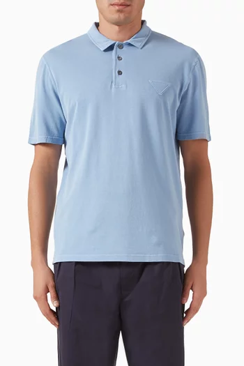 Polo Shirt in Cotton Piqué