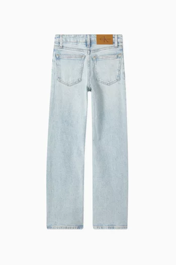 Wide-leg Jeans in Denim