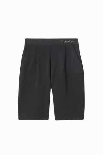 Bermuda Shorts in Viscose-blend