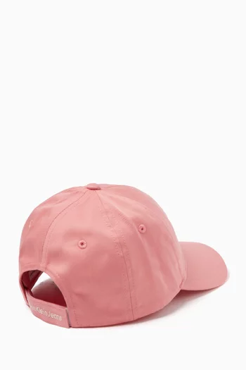 Logo Baseball Cap in Organic Cotton