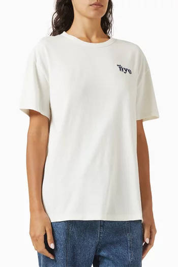 NYC Boyfriend T-shirt in Cotton