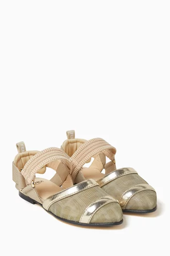 Slingback Ballerinas in FF Mesh