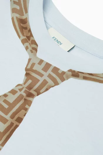 Graphic Print T-Shirt in Cotton