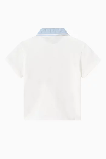 FF Polo Shirt in Cotton Pique